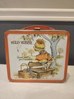 Very Nice vintage 1970s holly Hobbie metal lunch Box   Thermos aladdin