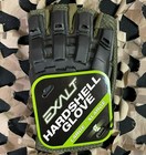 New Exalt Hard Shell Paintball Gloves - Olive - Large x-large