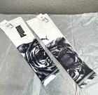Puma Christian Pulisic Soccer Compression Arm Sleeves White Tiger Tattoo Pair M