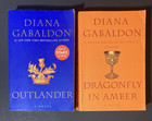 Lot - Complete Outlander Series 1-9 Lg Pb hc Same Size-ish Mix By Diana Gabaldon