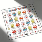 Us Message Monsters 2021 Funny Monster Stamps Scott 5636-39 Mnh Collection 100