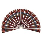12 Natural Herbal Henna Cones Temporary Tattoo Body Art Mehandi Ink Kaveri 25gm