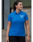Ladies Personalised Polo Shirt   Embroidered Logo   Custom Workwear  