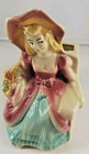 Vintage Shawnee Usa Planter 616 Flower Pot Victorian Seated Woman  6  X 5 