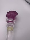 Rosenthal Versace Glass Wine Bottle Stopper New Boxed Amethyst Medusa Head