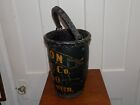 Vintage Leather Union Fire Co  1760 John Myer Fire Bucket
