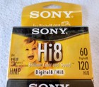 Pack Of 3 Sony Hi8 Digital 8  Metal Particle Video Tape 120 Mins Factory Sealed 