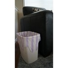 Hero Scent Stripes 4-gallon Trash Bags  Lavender  16-pack  Small Flap Tie  40ct   