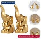 Elephant Statue Home Decor modern Style Figurines sculpture For Living Room Offi