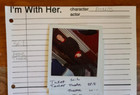 I m With Her Television Original Photos   Sheet Of Extras At Theatre  Halloween