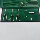 Vintage Meisel   Sohn Precision Engineering Drawing Drafting Set West Germany