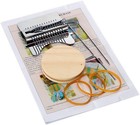 Darning Loom Speedweave Tool With 14 Hooks Small Weaving Kit For Repair And Diy