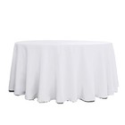 10 Pcs 120  Round Polyester Tablecloths Wedding Linens Decoration Supplies