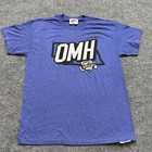 Minor League Baseball T-shirt Mens Size L Blue Omaha Storm Chasers Graphic Tee