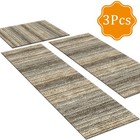 3 Pcs Carpet Soft And Comfortable non-slip And Washable for Kitchens   Bathrooms