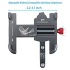360   Aluminum Motorcycle Bike Bicycle Gps Cell Phone Holder Handlebar Mount Us