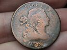 Draped Bust Large Cent Penny- Altered Date 1804  About Good Details