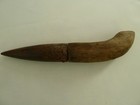 Vintage Wood And Metal Dibber Dibbler Garden Tool Bulb And Seed Planter 9 75   