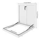 Roof Hatch 27 95  L X 27 95  W Roof Security Door Aluminum Alloy Attic Door