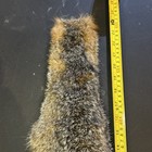 Tanned Grey Fox Real Soft Winter Animal Hide Good Leather Crafting Real Wild Fur