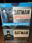 1989 Topps Batman Movie Cards 1st   2nd Series Factory Sealed Set Of 2 Nm Rare 
