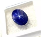 Natural Blue Star Sapphire 15-20 Ct Cabochon Oval Cut 6 Buds Loose Gemstone