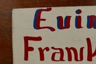 Vintage Evinrude Boat Motors Hand Painted Wood Sign Franke Hardware Truman Mn