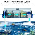 Multi-layer Aquarium Filter For 5-30 Gallon Fish Tanks Oxygenating Water Wheel