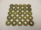 New York City Transit Subway Token Lot Of 25 Bullseye 1986 Bi-metal