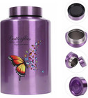 Urns For Human Ashes Adult Female Up To 220 Lbs purple Butterfly Urn For Mom 