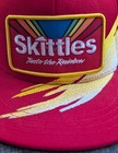 Kyle Busch  18 Skittles Nascar Hat New Era 9fifty Snapback Red Brush Stroke Nwot
