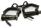 Old West Iron Sing Sing Prison Adjustable Handcuffs Replica Restraints Shackles