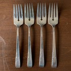 Oneida Proposal 8 Forks Silverplate 1881 Rogers Pattern Salad Elegant Flatware