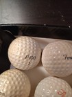 Set Of 12 Vintage Golf Balls Including Titleist Box