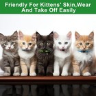 10 Pack Reflective Cat Collars With Bells - Breakaway Colorful Adjustable For   