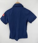 Boy Scouts Bsa Cub Scout Youth Button Shirt Short Sleeve Usa Blue Size Medium