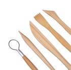 Pottery Tools Kit  Polymer Clay Sculpting   Ceramic Pottery Clay  Wooden Handles