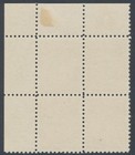 Israel 1948 Doar Ivri  Vf Mnh      50 Mils Plateblock grey-paper group 145   120