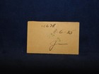 Rare 1935 Pitcairn Autogiro Ticket Signed By John Miller 1st To Pilot Across Usa