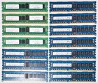  lot Of 14  Sk Hynix riverbed 8gb Ddr3 1600mhz Ecc Reg Server Rdimm Ram