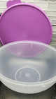 Tupperware Large Fix N Mix Bowl 26 Cup Salad Dog Food Lower Flatter Rare New