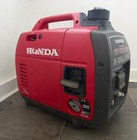 Honda Eu2200i Inverter Portable Generator Gasoline 120v Red black