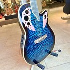 Lindstrom Leaf Acoustic Electric Guitar  Blue