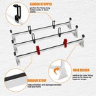 46  H Van Shelving   54  Roof Ladder Rack For 2015-2024 Ford Transit 150 250 350