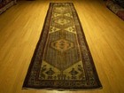 3 4 X 14 Vintage Hand Knotted Antique 1920s Serab Runner_ Natural Dyes Fine Wool