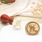Letter Wax Seal Stamp Kit  3d Floral Initial Alphabet K Sealing Stamp And 200   