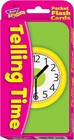 Compact Telling Time Pocket Flash Cards     Analog And Digital Formats Included