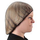 Premium Mesh Nylon Hairnets 100pcs Latex   Lint Free For Medical food Service