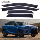 For 23-24 Lexus Rx350 350h 500h Mugen Style Window Visors Rain Guards Deflectors