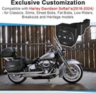 Wireless Bluetooth Helmet Headphones Remote Control for Harley-davidson Softtail